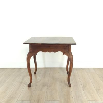 18th Century Fruitwood Table Possibly American