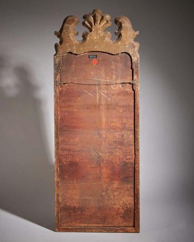 18th Century George I Gilt Gesso Pier Glass mirror Manner of John Belchier