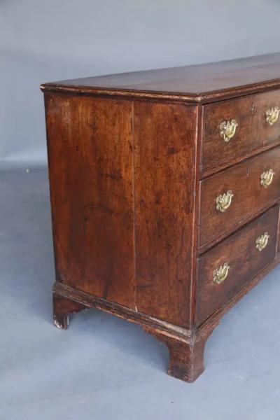 18th Century George III Oak Dresser Base