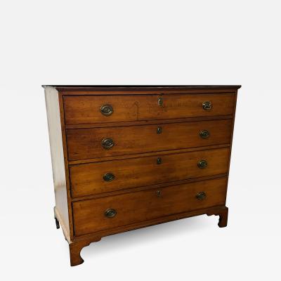 18th Century Georgian Chest of Drawers Mahogany Original Pulls