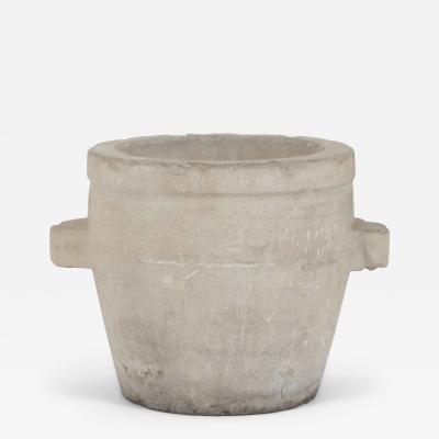 18th Century Gray Stone Mortar