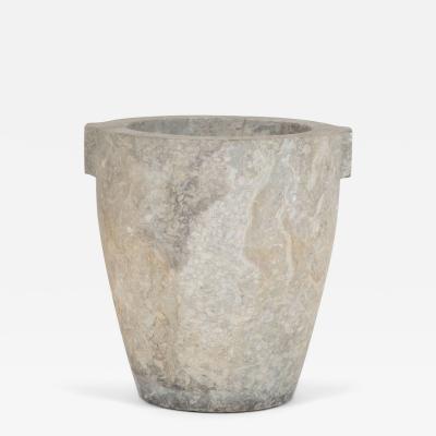 18th Century Gray Stone Mortar