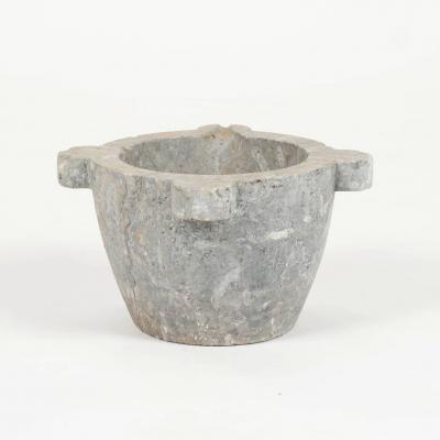 18th Century Gray Stone Mortar