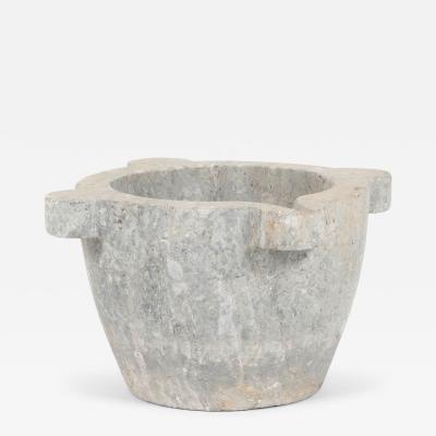 18th Century Gray Stone Mortar