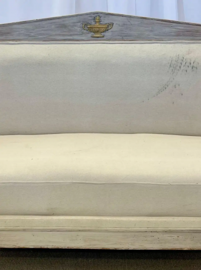 18th Century Gustavian Sofa Daybed Swedish Paint Decorated Sweden