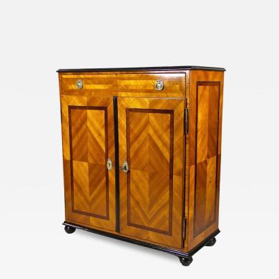 18th Century Halfcabinet Trumeau Commode Cherrywood Austria circa 1780