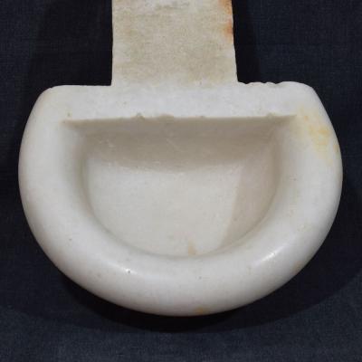 18th Century Italian Baroque Marble Holy Water Font or Stoup