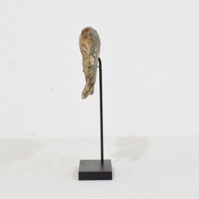 18th Century Italian Carved Giltwood Wing of a Baroque Angel