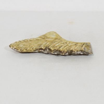 18th Century Italian Carved Giltwood Wing of a Baroque Angel