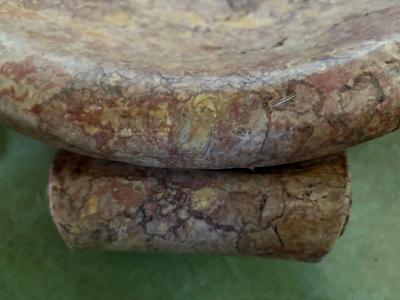 18th Century Italian Marble Bowl Or Holy Water Font