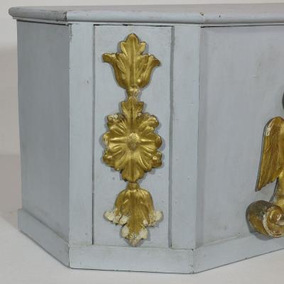 18th Century Italian Neoclassical Carved Wooden Altar