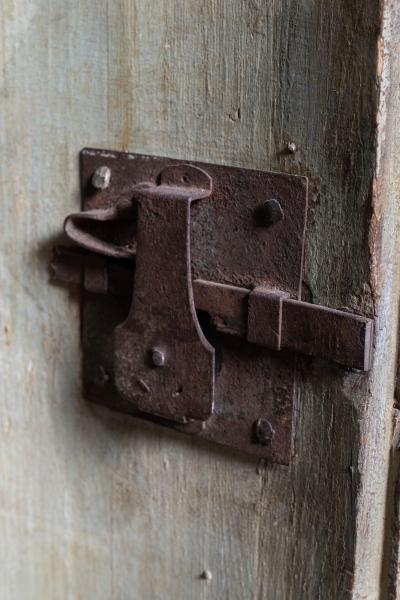 18th Century Italian Painted Corner Cabinet