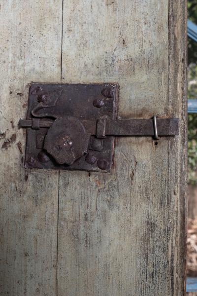 18th Century Italian Painted Corner Cabinet