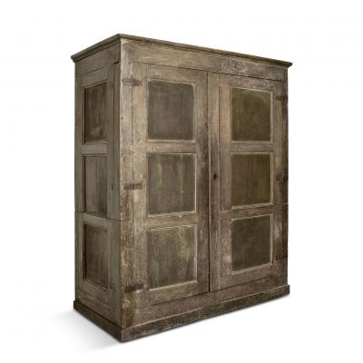 18th Century Italian Painted Wardrobe