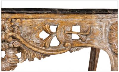 18th Century Italian Rococo Console Table