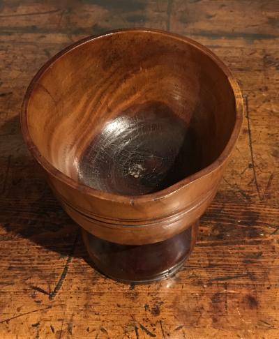 18th Century Lignum Vitae Mortar