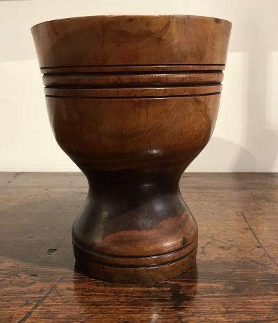 18th Century Lignum Vitae Mortar