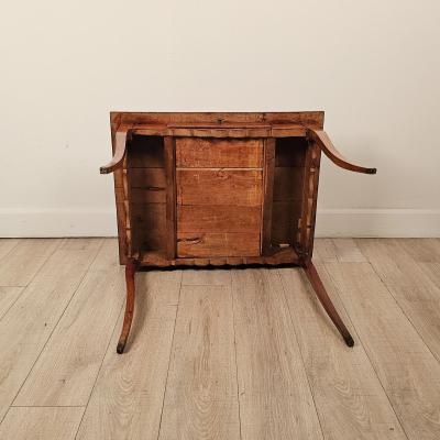 18th Century Louis XV Cherry Side Table with Drawer