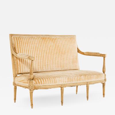 18th Century Louis XVI Painted Settee