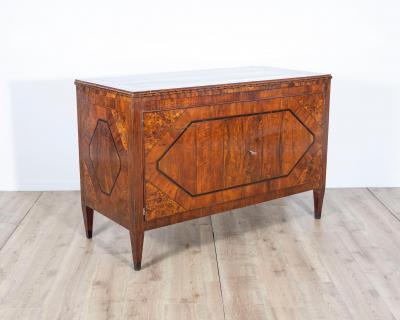 18th Century Louis XVI Period Italian Inlaid Sideboard in Walnut and Mixed Woods