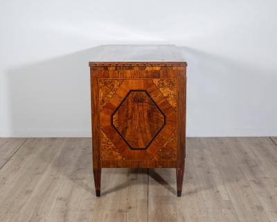 18th Century Louis XVI Period Italian Inlaid Sideboard in Walnut and Mixed Woods