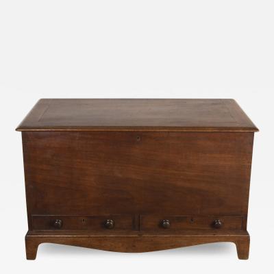 18th Century Mahogany Mule Chest