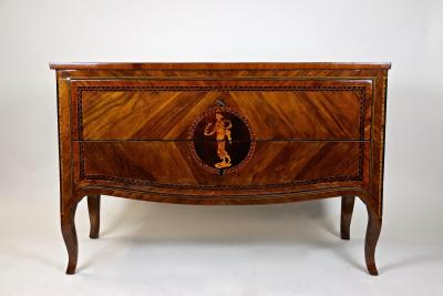 18th Century Marquetry Chest Of Drawers Museums Quality Milan IT ca 1760