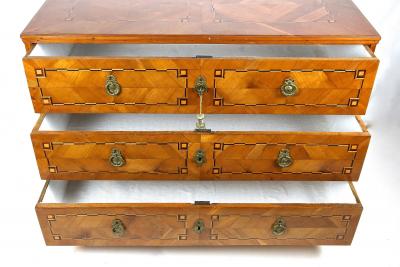18th Century Neoclassical Chest Of Drawers Cherrywood Austria circa 1790