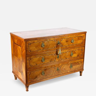 18th Century Neoclassical Chest Of Drawers Cherrywood Austria circa 1790
