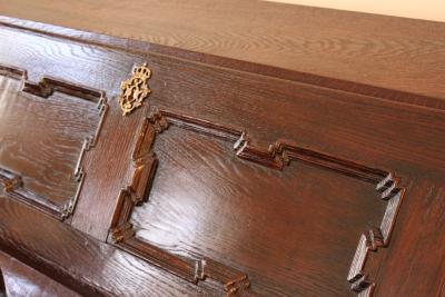18th Century Oakwood Baroque Bureau