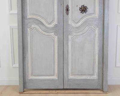 18th Century Painted Double Sided Communication Door