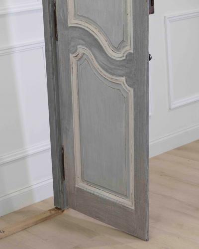 18th Century Painted Double Sided Communication Door