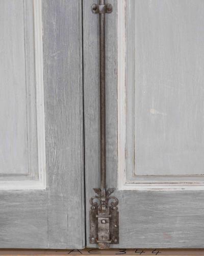 18th Century Painted Double Sided Communication Door