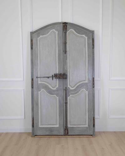 18th Century Painted Double Sided Communication Door