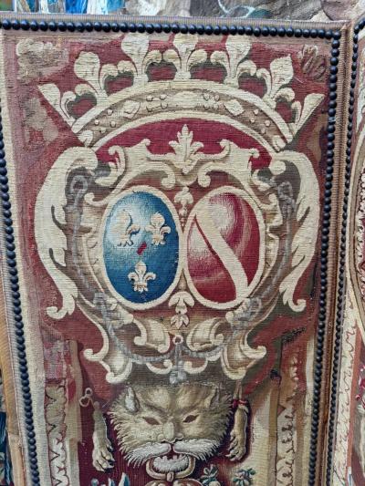 18th Century Paravant Brussels Tapestry