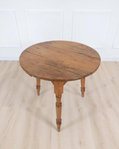 18th Century Pine Cricket Table