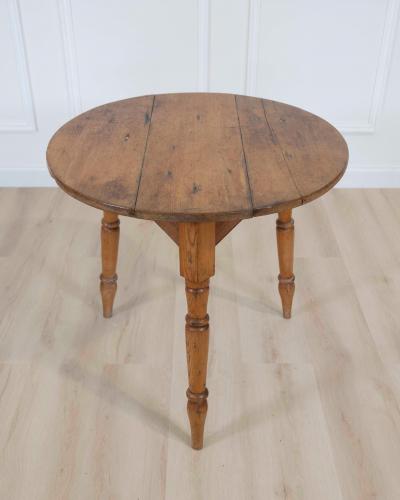18th Century Pine Cricket Table