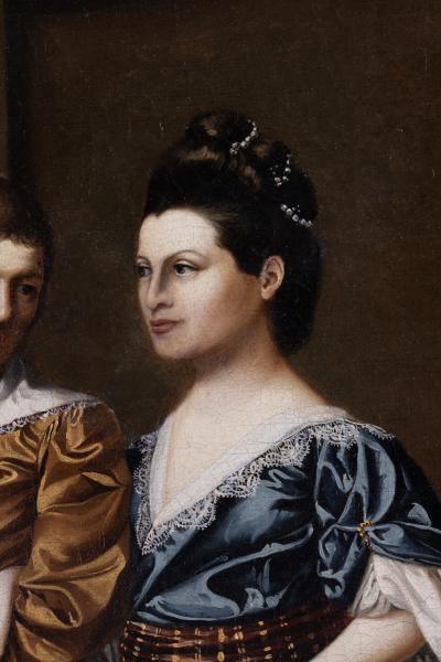 18th Century Portrait Of A Merchant And His Wife Portugal Circa 1790