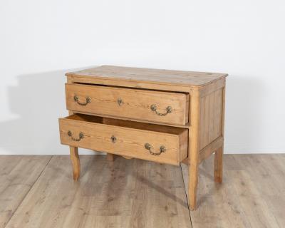 18th Century Provincial Two Drawer Commode
