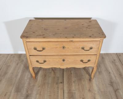 18th Century Provincial Two Drawer Commode
