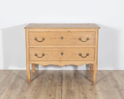 18th Century Provincial Two Drawer Commode