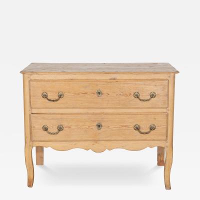 18th Century Provincial Two Drawer Commode