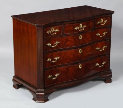 18th Century Serpentine Chest