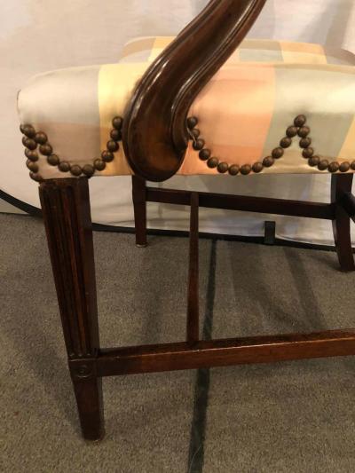 18th Century Sheridan Armchair with Slanted Seat