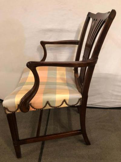 18th Century Sheridan Armchair with Slanted Seat
