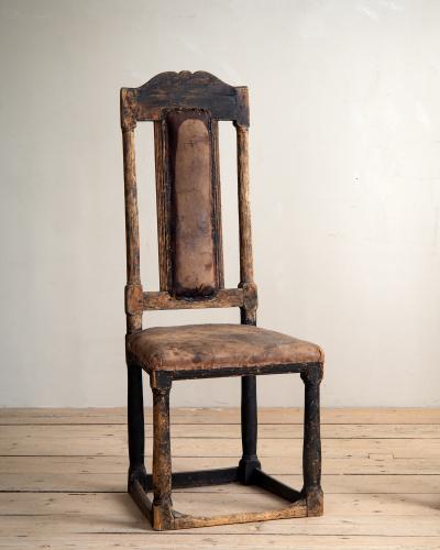 18th Century Swedish Baroque Chairs