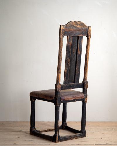 18th Century Swedish Baroque Chairs