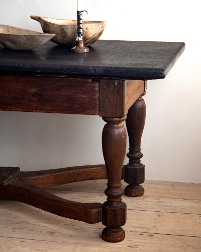 18th Century Swedish Baroque Table
