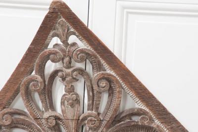 18th Century Swedish Carved Stairwell Ornament