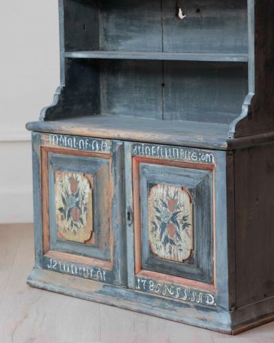 18th Century Swedish Gustavian Hanging Cupboard